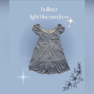 Hollister Blue Floral Dress